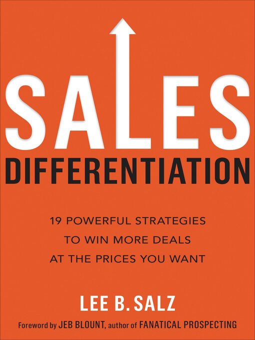 Title details for Sales Differentiation by Lee B. Salz - Wait list